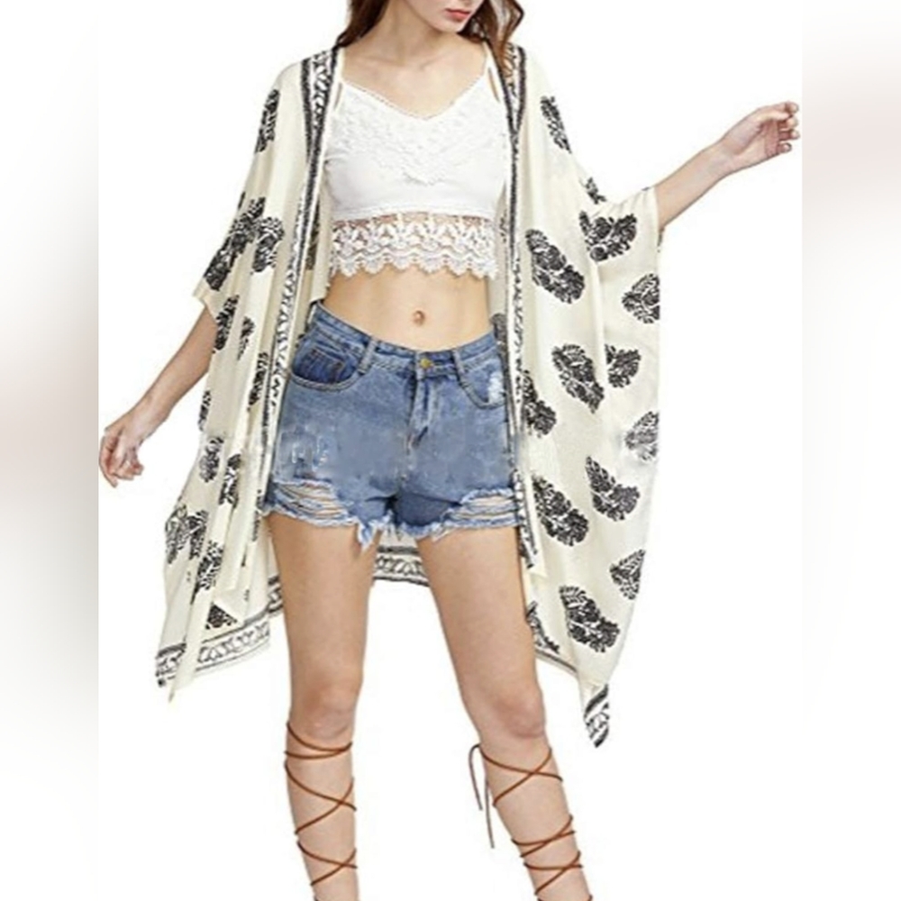 Open Front kimono - Picture 3 of 16